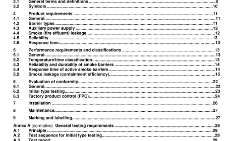 BS EN 12101-1:2006 - Smoke and heat control systems Part 1: Specification for smoke barriers