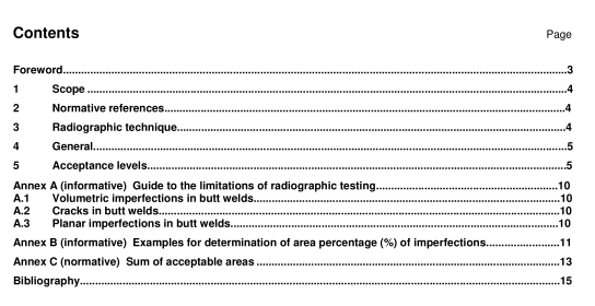 BS EN 12517-1:2006 - Non-destructive testing of welds — Part 1: Evaluation of welded joints in steel, nickel, titanium and their alloys by radiography — Acceptance levels