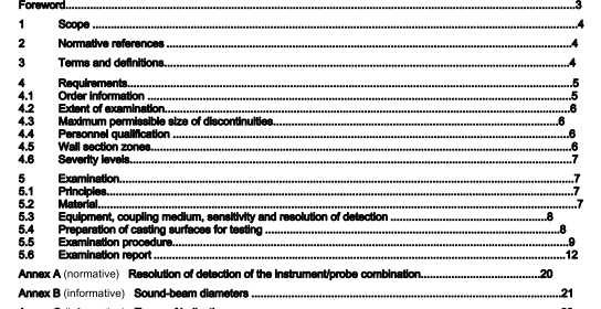 BS EN 12680-2:2003 - Founding — Ultrasonic examination — Part 2: Steel castings for highly stressed components