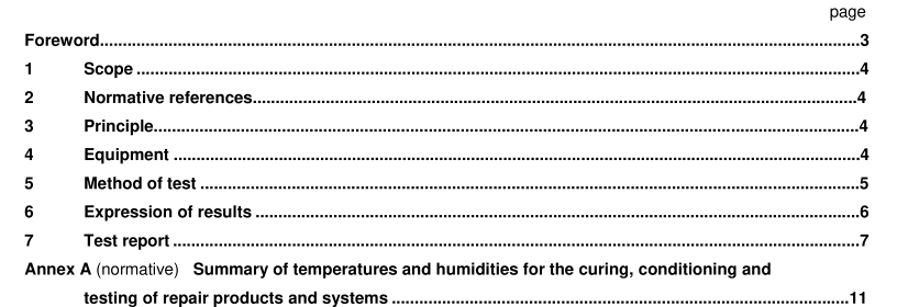 BS EN 13057:2002 - Products and systems for the protection and repair of concrete structures — Test methods — Determination of resistance of capillary absorption