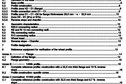 BS EN 13715:2006 - Railway applications — Wheelsets and bogies — Wheels — Wheels tread