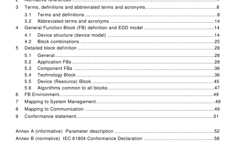 BS EN 61804-2:2007 - Function blocks (FB) for process control — Part 2: Specification of FB concept and Electronic Device Description Language (EDDL)