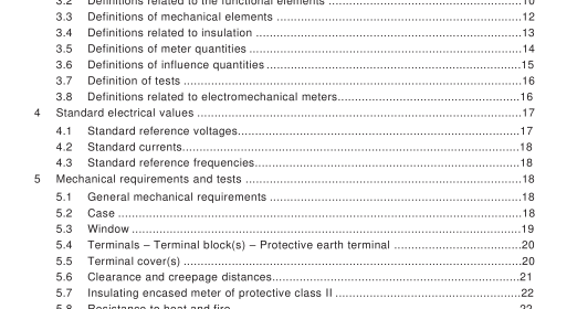 BS EN 62052-11:2003 - Electricity metering equipment (AC) — General requirements, tests and test conditions — Part 11: Metering equipment