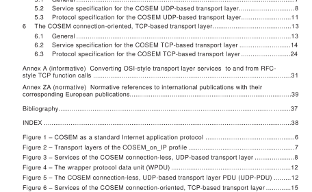 BS EN 62056-47:2007 - Electricity metering — Data exchange for meter reading, tariff and load control — Part 47: COSEM transport layers for IPv4 networks