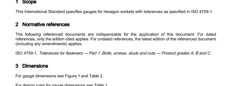 BS EN ISO 23429:2004 - Gauging of hexagon sockets