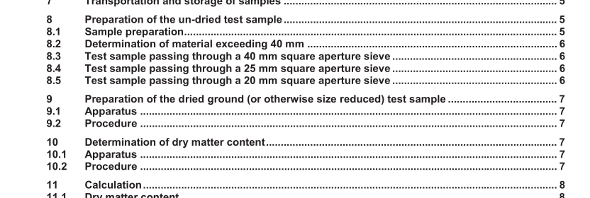 EN 13040:2007 - Soil improvers and growing media - Sample preparation for chemical and physical tests, determination of dry matter content, moisture content and laboratory compacted bulk density