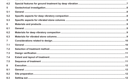 EN 14731:2005 - Execution of special geotechnical works - Ground treatment by deep vibration