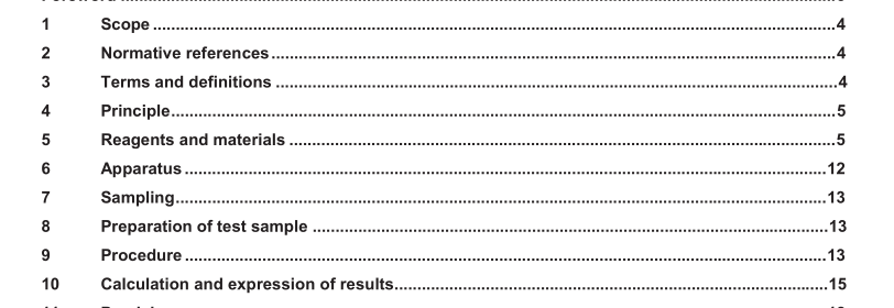 EN 15742:2009 - Animal feeding stuffs - Determination of OC-pesticides and PCB's by GC/ECD